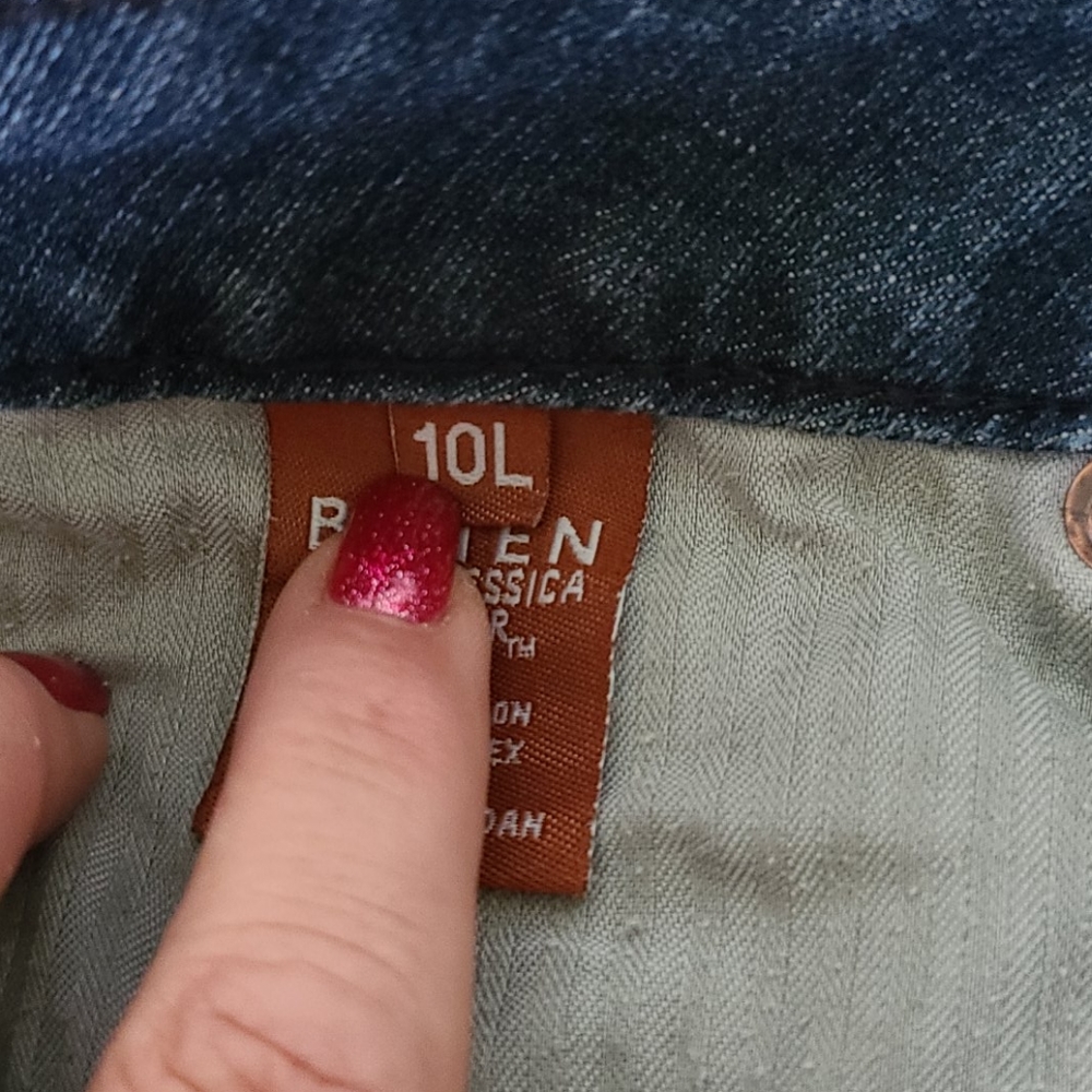 Bitten jeans by Sarah Jessica Parker size 10L - Picture 5 of 8